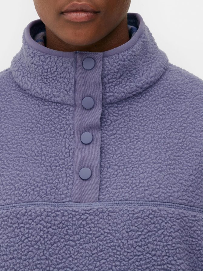 Borg Half Button Fleece - Image 3