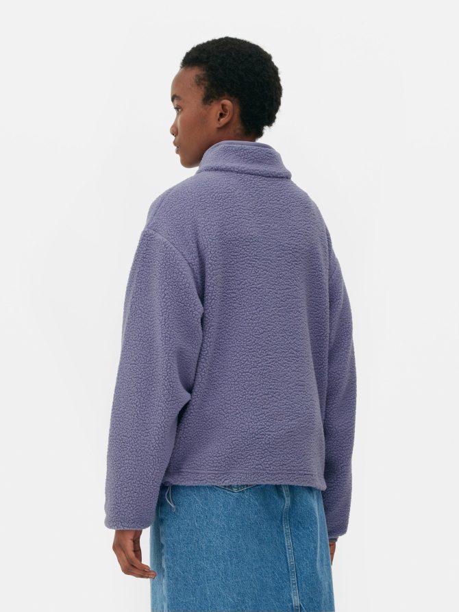 Borg Half Button Fleece - Image 4