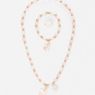3-Pack Unicorn Charm Jewelry Set