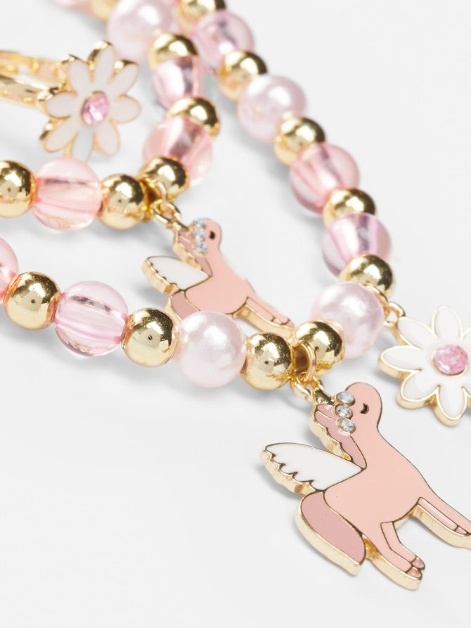 3-Pack Unicorn Charm Jewelry Set - Image 2