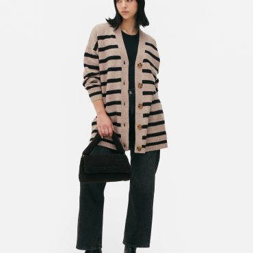 V-Neck Boyfriend Cardigan