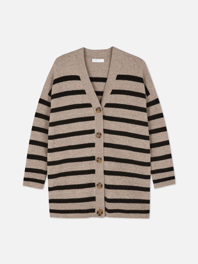 V-Neck Boyfriend Cardigan - Image 5