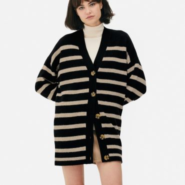 V-Neck Boyfriend Cardigan