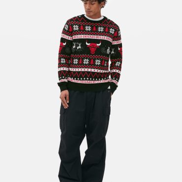 Men's NBA Chicago Bulls Festive Sweater