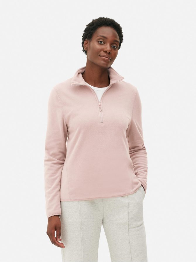 Half Zip Fleece Pullover - Image 2