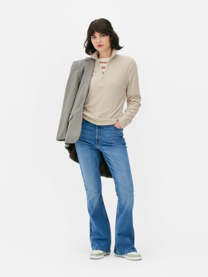 Half Zip Fleece Pullover