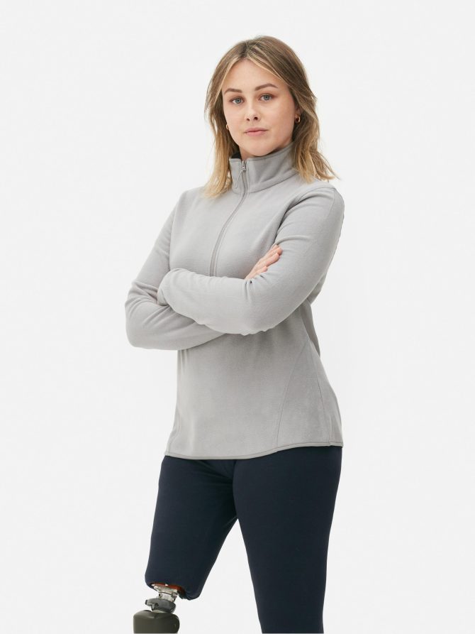 Half Zip Fleece Pullover - Image 2