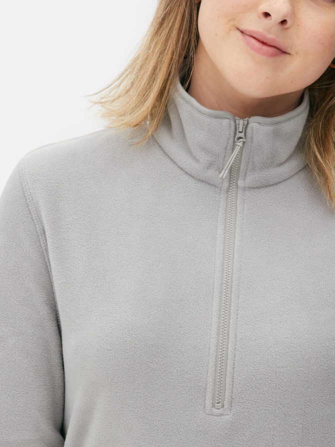 Half Zip Fleece Pullover - Image 3