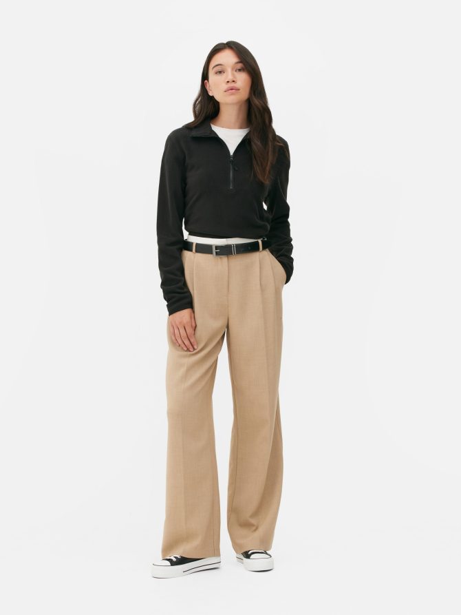 Half Zip Fleece Pullover