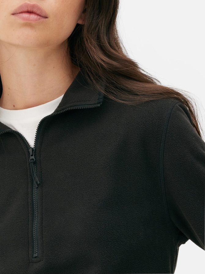 Half Zip Fleece Pullover - Image 3