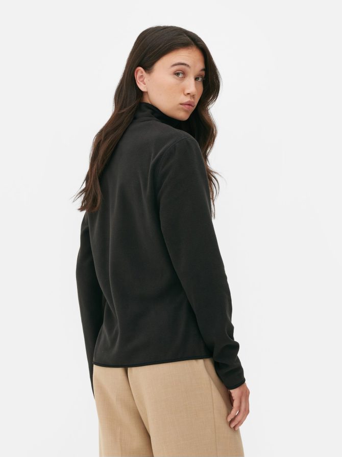 Half Zip Fleece Pullover - Image 4