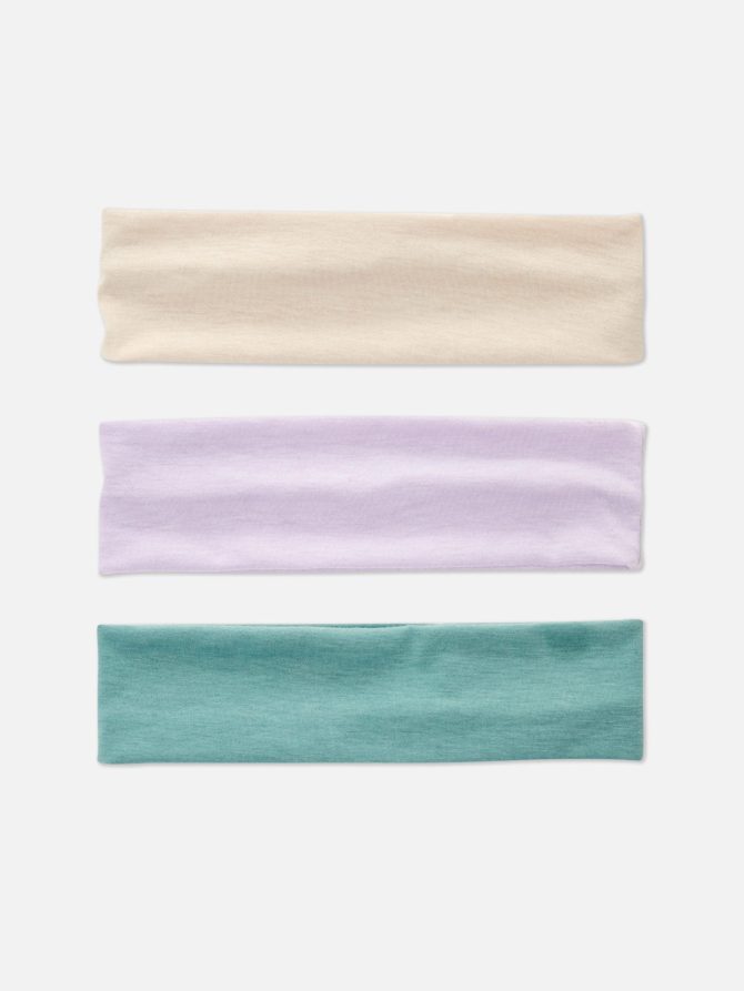 3-Pack Stretch Headbands