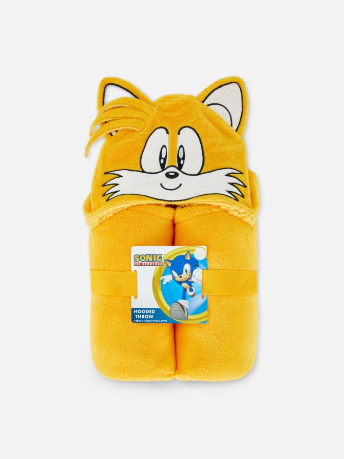 Sonic The Hedgehog Tails Hooded Blanket - Image 3