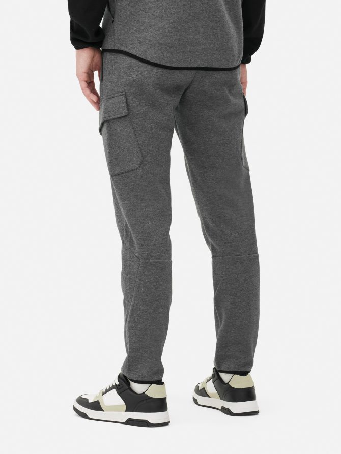 Bonded Marl Joggers - Image 4