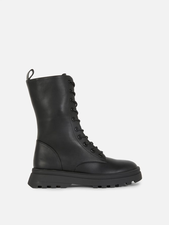 Zip-Up Ankle Boots