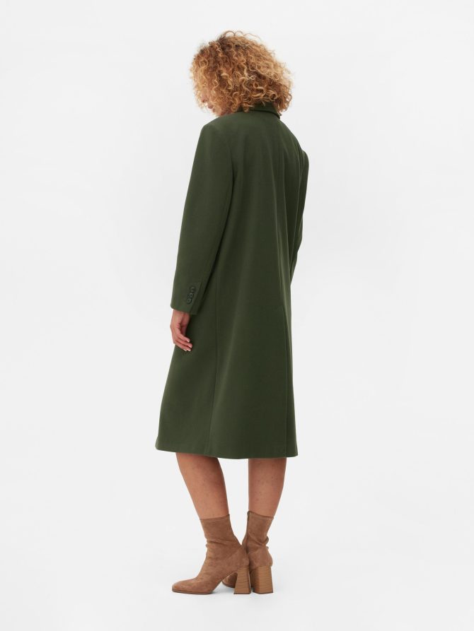 Formal Longline Coat - Image 4