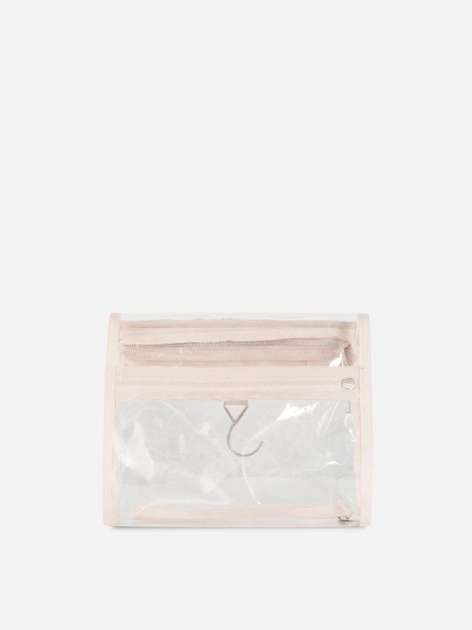 Clear Fold Up Toiletry Bag - Image 3