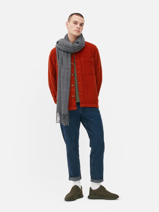 Corduroy Buttoned Overshirt