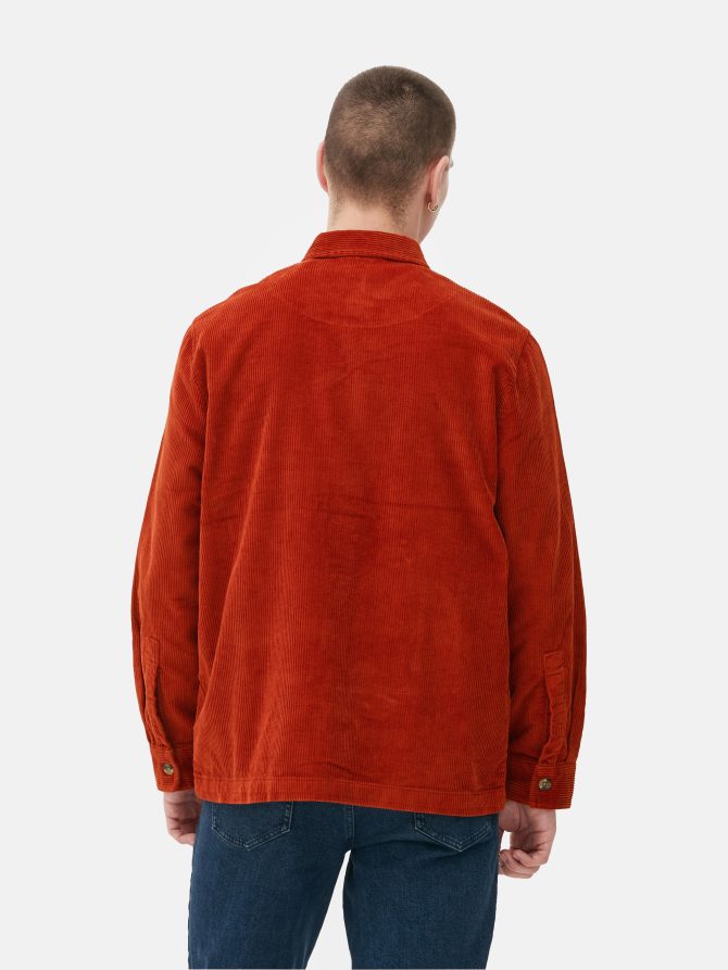 Corduroy Buttoned Overshirt - Image 4