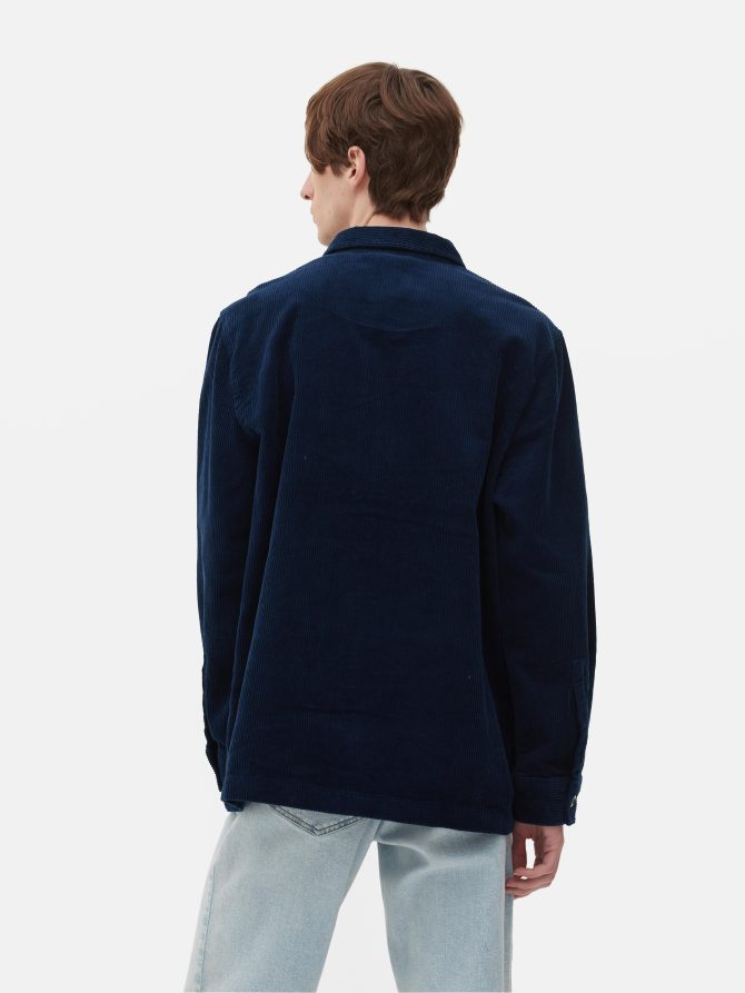 Corduroy Buttoned Overshirt - Image 4