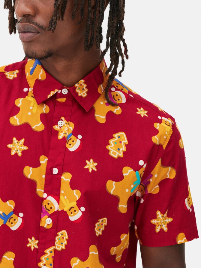 Gingerbread Man Christmas Shirt - Image 3