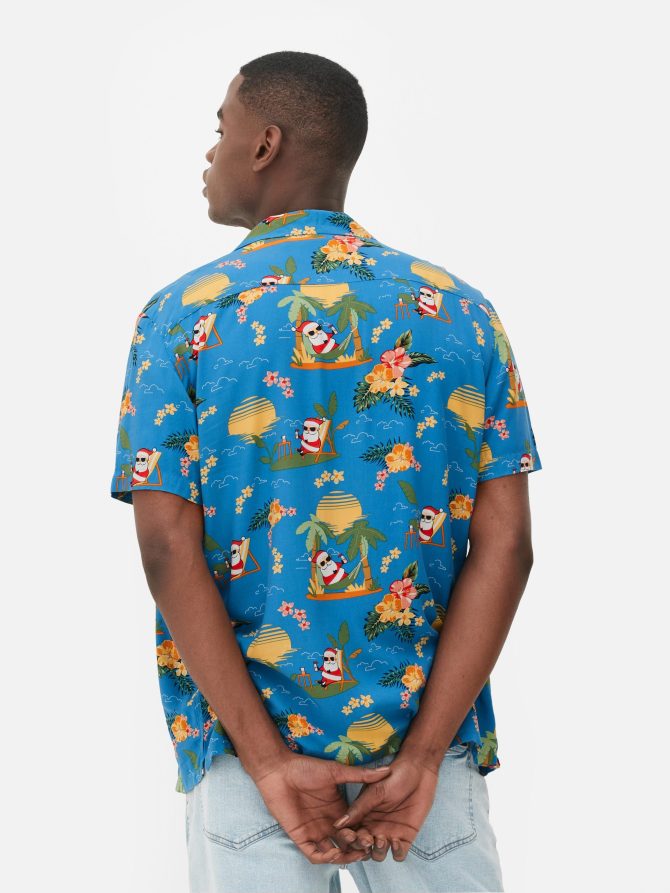 Santa Claus Hawaiian Shirt - Image 4