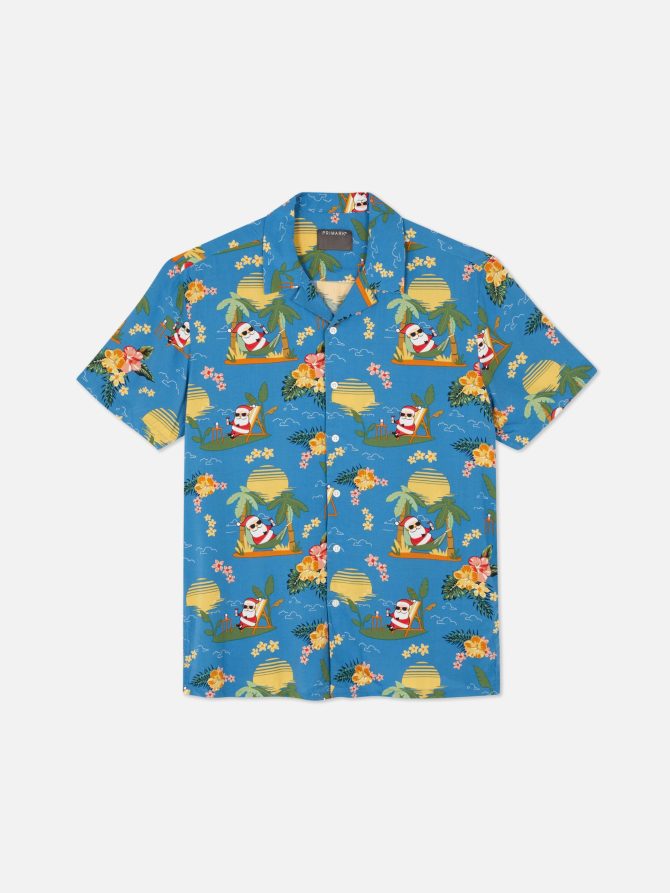 Santa Claus Hawaiian Shirt - Image 5