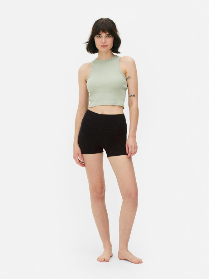 2-Pack High Waist Yoga Shorts