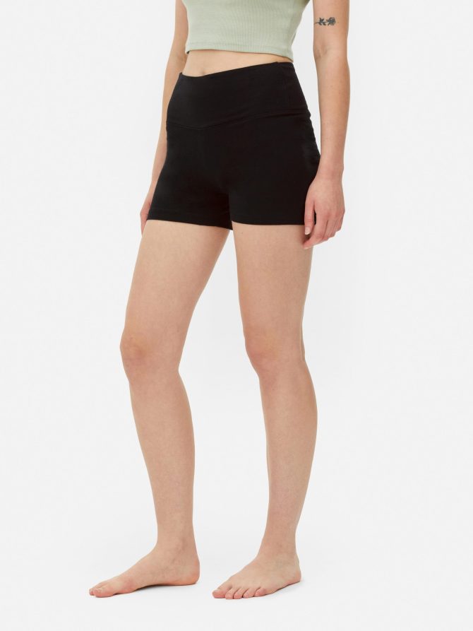 2-Pack High Waist Yoga Shorts - Image 2
