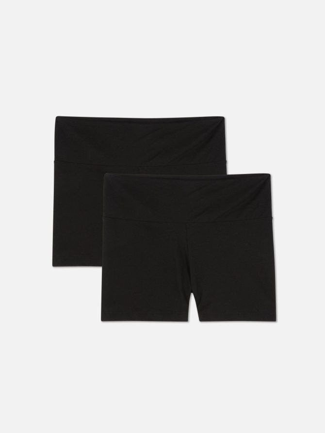2-Pack High Waist Yoga Shorts - Image 5
