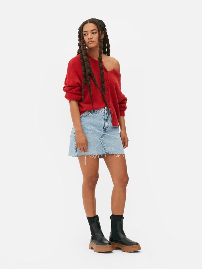 Fluffy Knit Cardigan