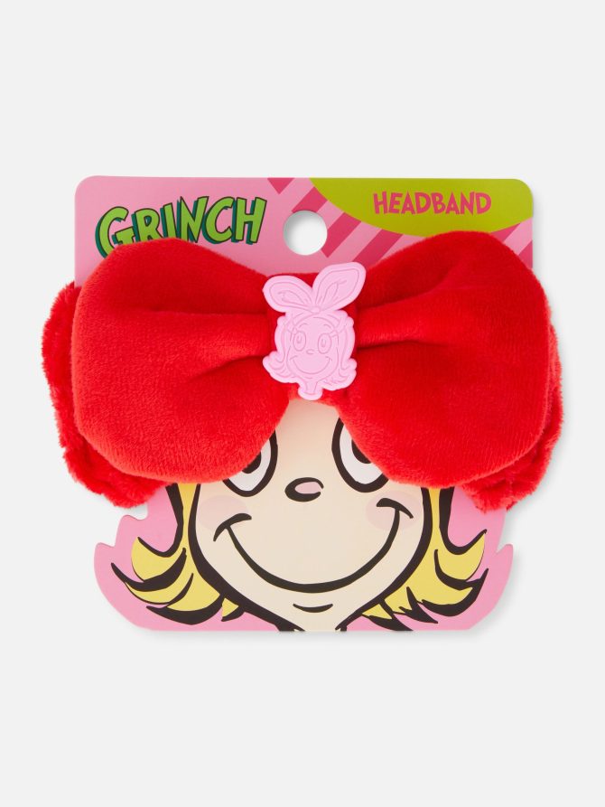 The Grinch Fluffy Headband - Image 3