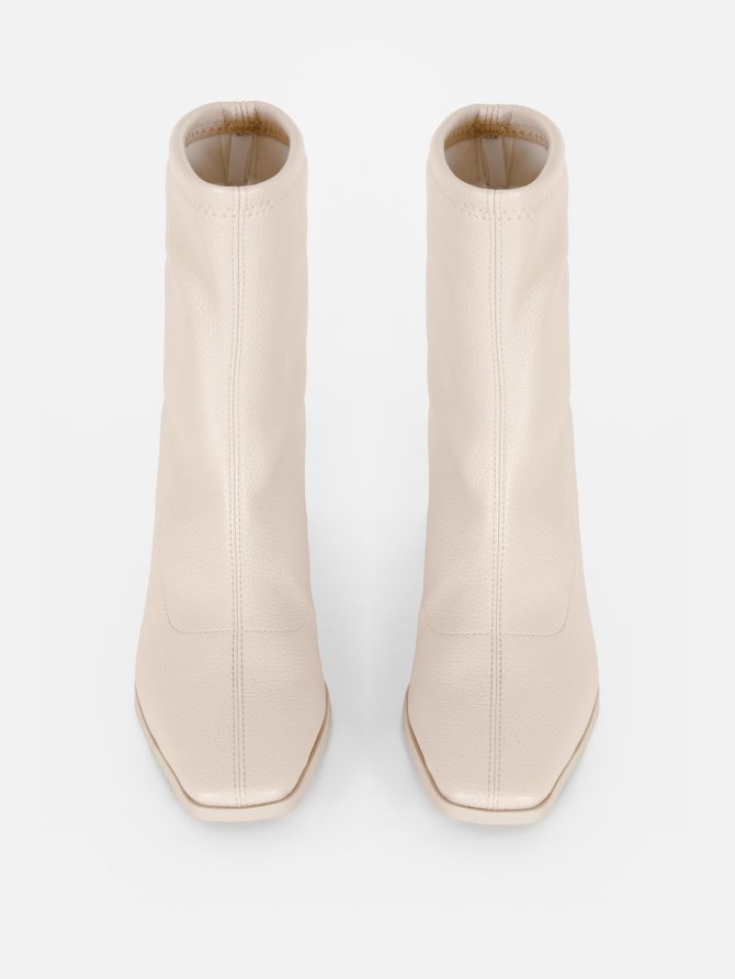 Faux Leather Ankle Boots - Image 2