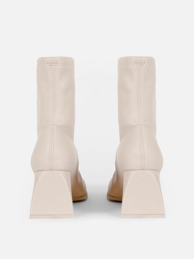 Faux Leather Ankle Boots - Image 3
