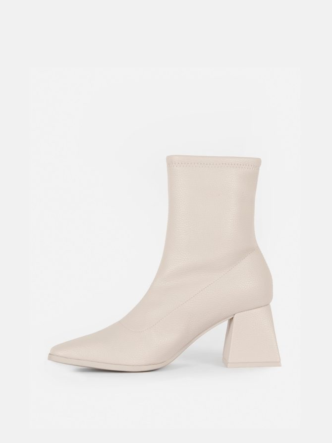 Faux Leather Ankle Boots - Image 4