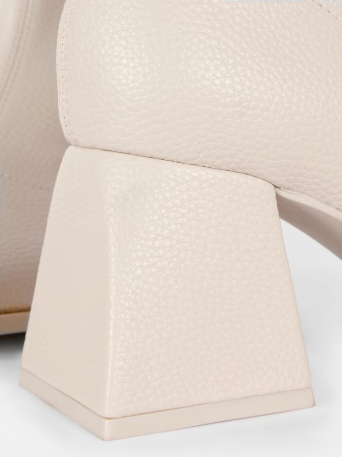 Faux Leather Ankle Boots - Image 5