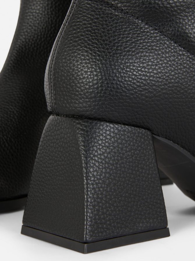 Faux Leather Ankle Boots - Image 5
