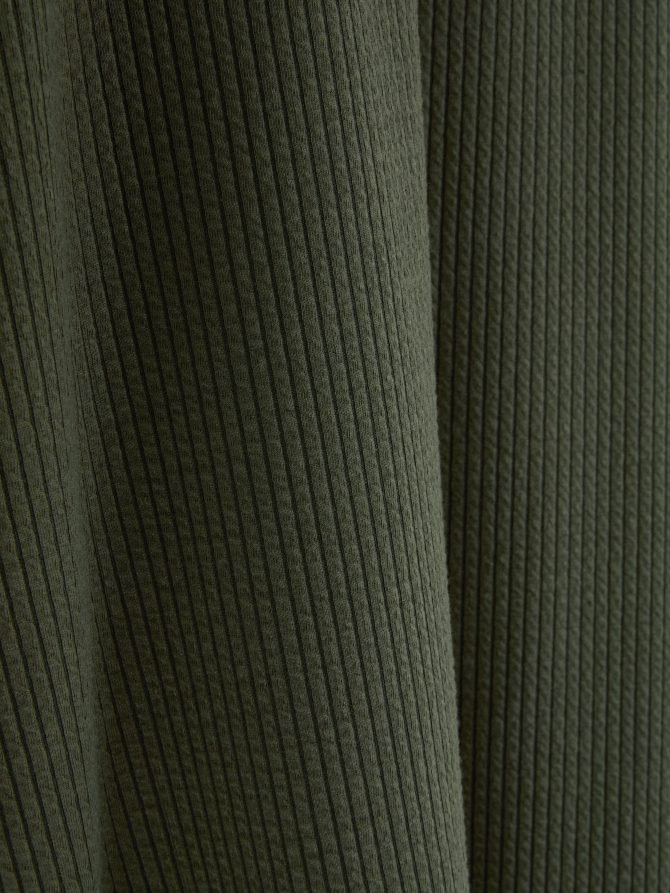 Textured Long Sleeve Pajama Top - Image 2