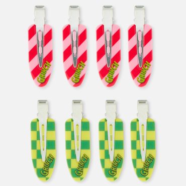 8-Pack The Grinch No Mark Hair Clips