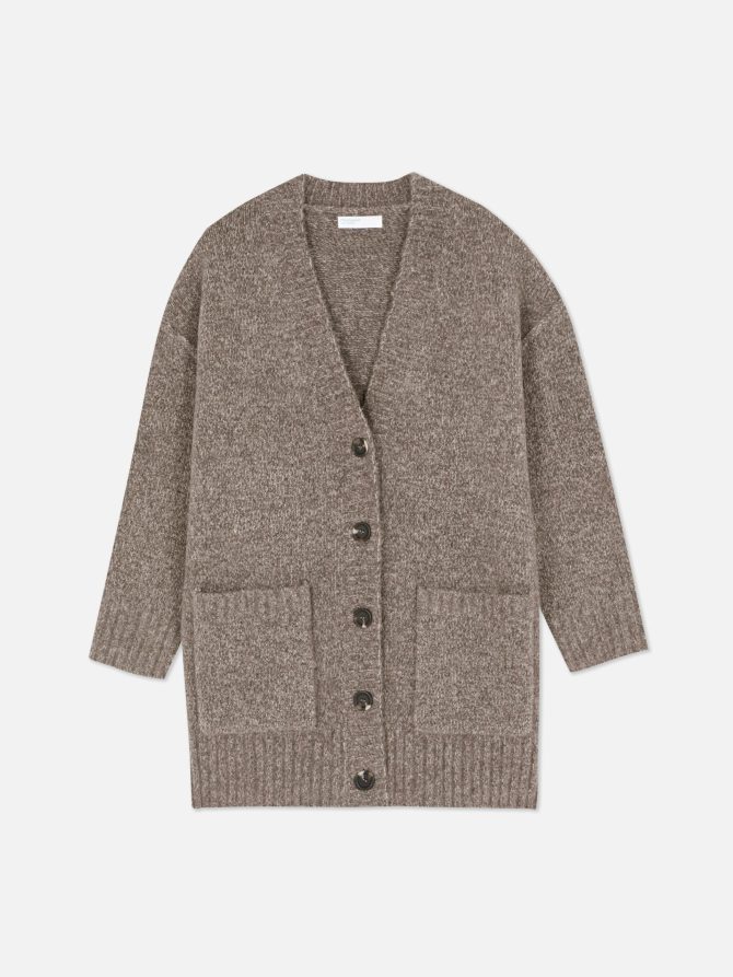 V-Neck Textured Cardigan - Image 5