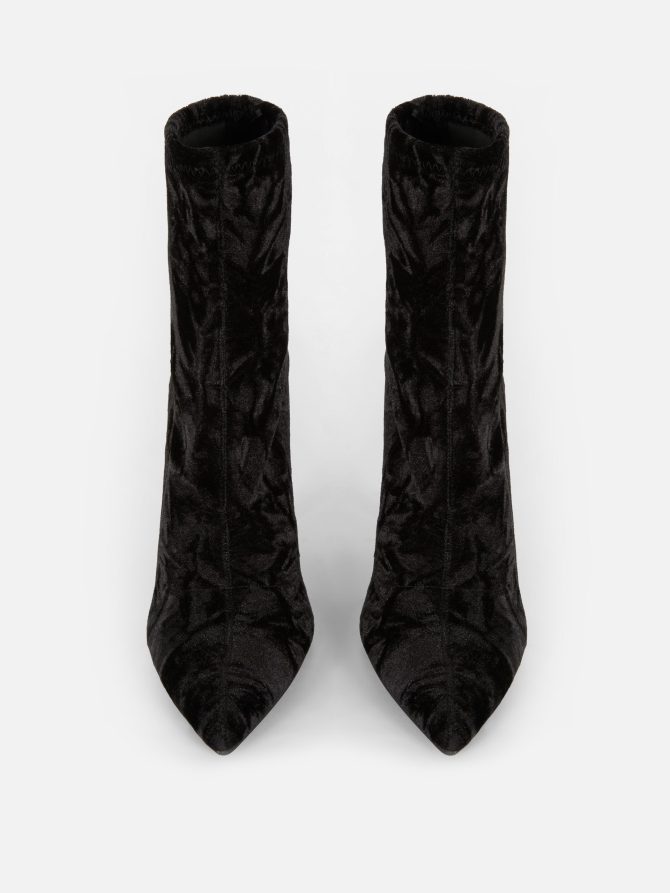 Velvet Stiletto Boots - Image 2
