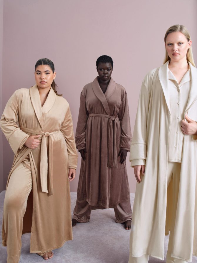 Velour Full-Length Robe - Image 6