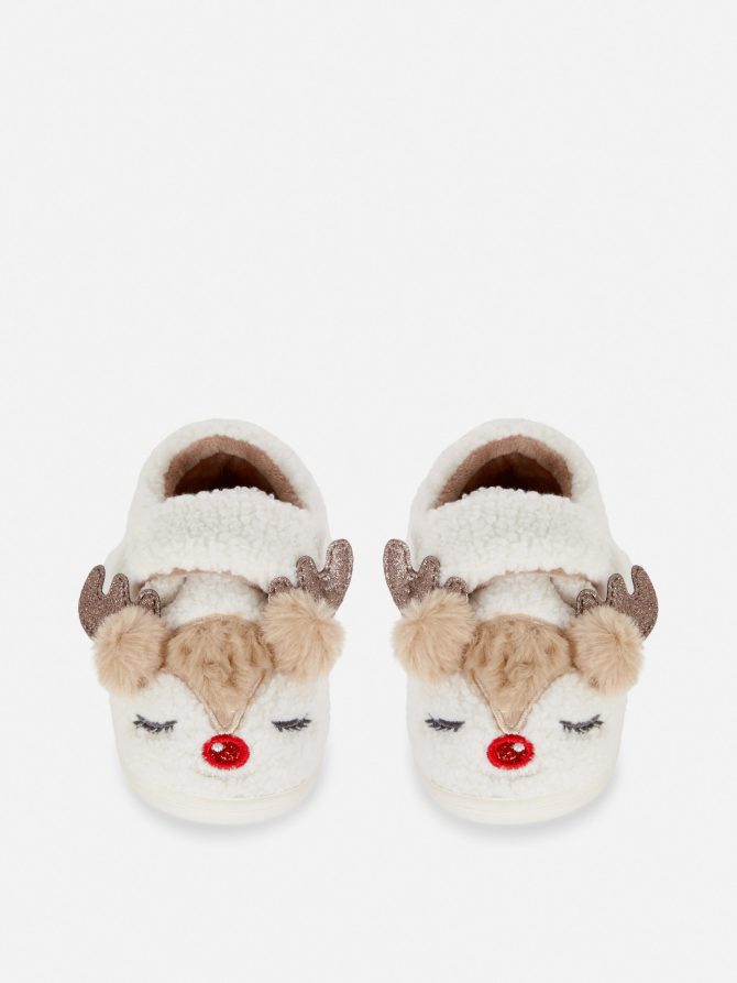 Reindeer Cupsole Slippers - Image 2