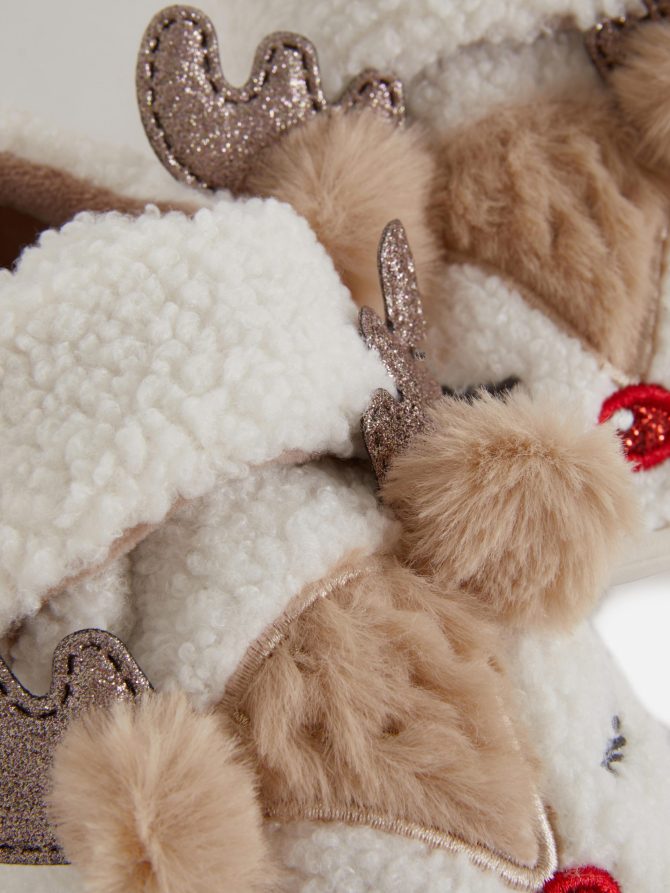Reindeer Cupsole Slippers - Image 5