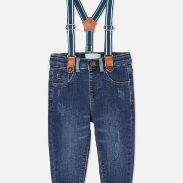 Jeans with Suspenders