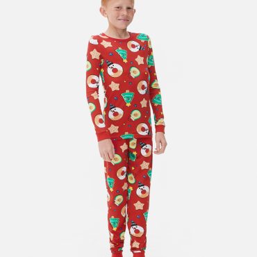 Kids' Kawaii Christmas Family Pajamas