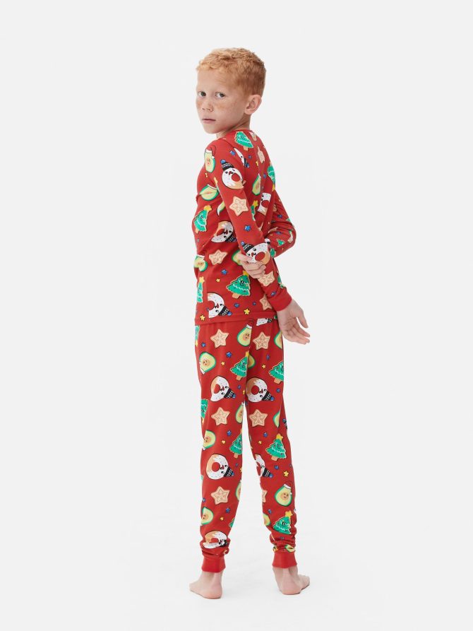 Kids' Kawaii Christmas Family Pajamas - Image 2