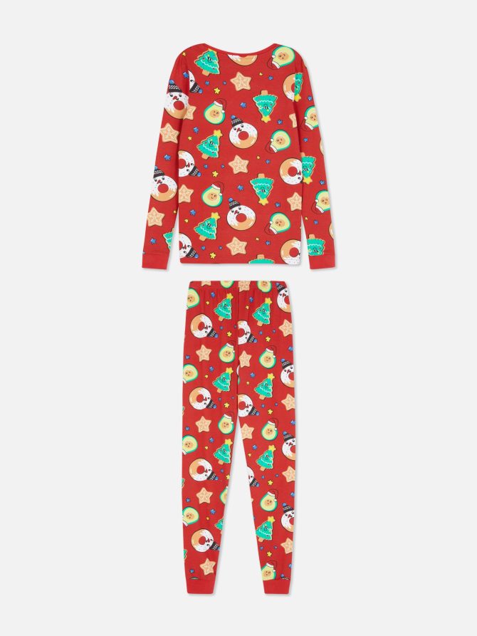 Kids' Kawaii Christmas Family Pajamas - Image 4
