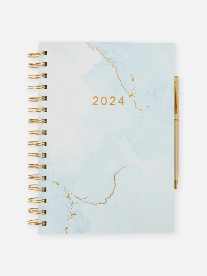 Marbled 2024 Calendar