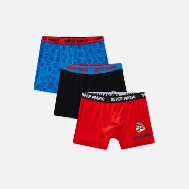 3-Pack Super Mario Boxer Briefs